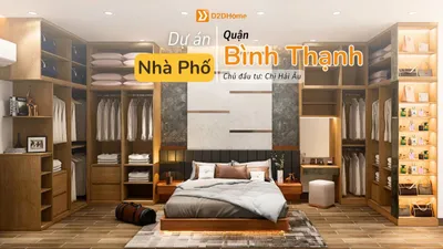 Nhà phố phường Bình Thạnh 3 phòng ngủ nhà chị Hải Âu