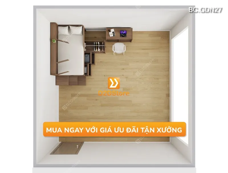 Giường đa năng lưu trữ thông minh BC.GDN27 - Ảnh 14