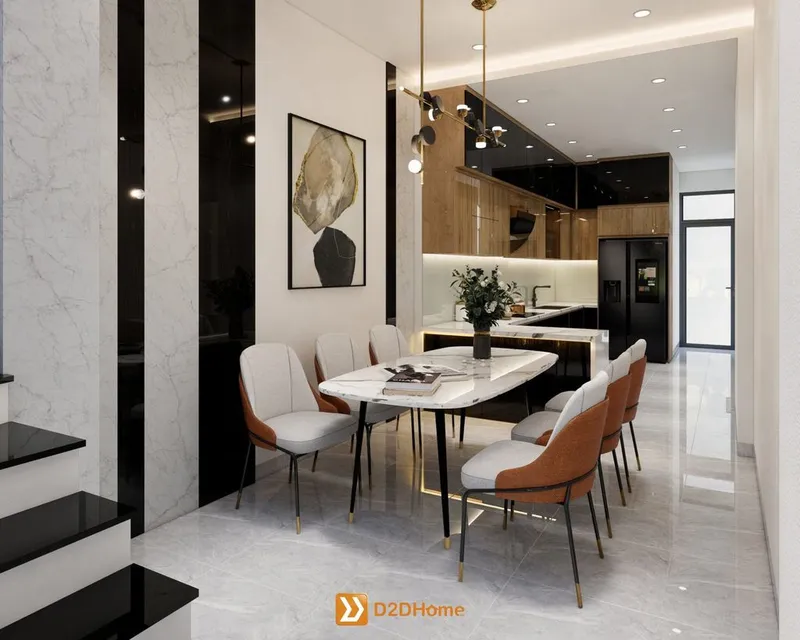 Nhà phố phường Bình Thạnh 3 phòng ngủ nhà chị Hải Âu - Ảnh 7