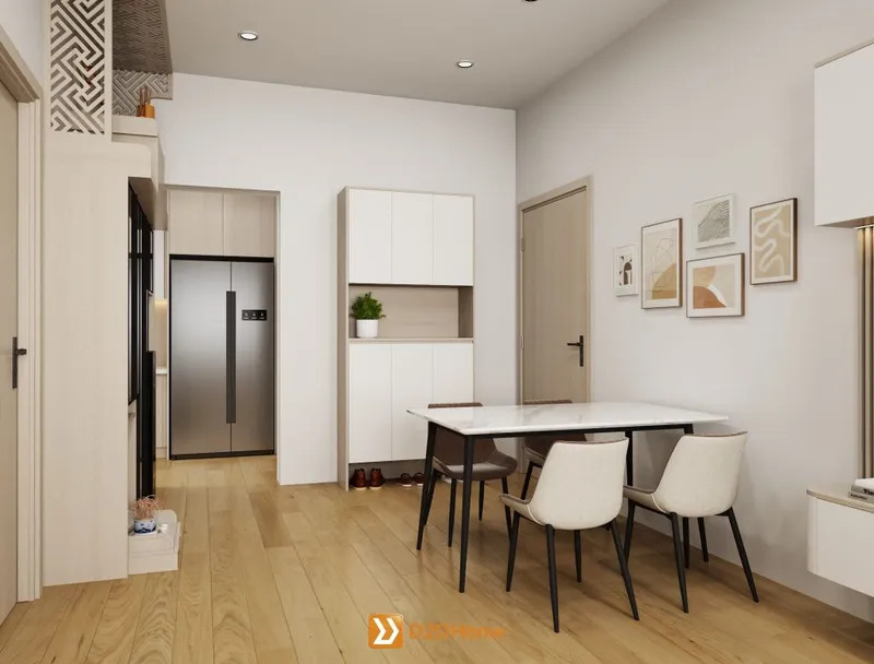 Sơn kỳ phường Tân Phú căn hộ 2 phòng ngủ nhà chị Loan - Ảnh 6