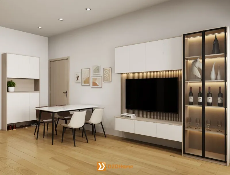 Sơn kỳ phường Tân Phú căn hộ 2 phòng ngủ nhà chị Loan - Ảnh 8