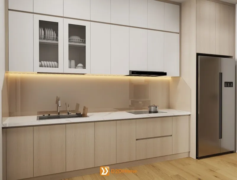 Sơn kỳ phường Tân Phú căn hộ 2 phòng ngủ nhà chị Loan - Ảnh 11