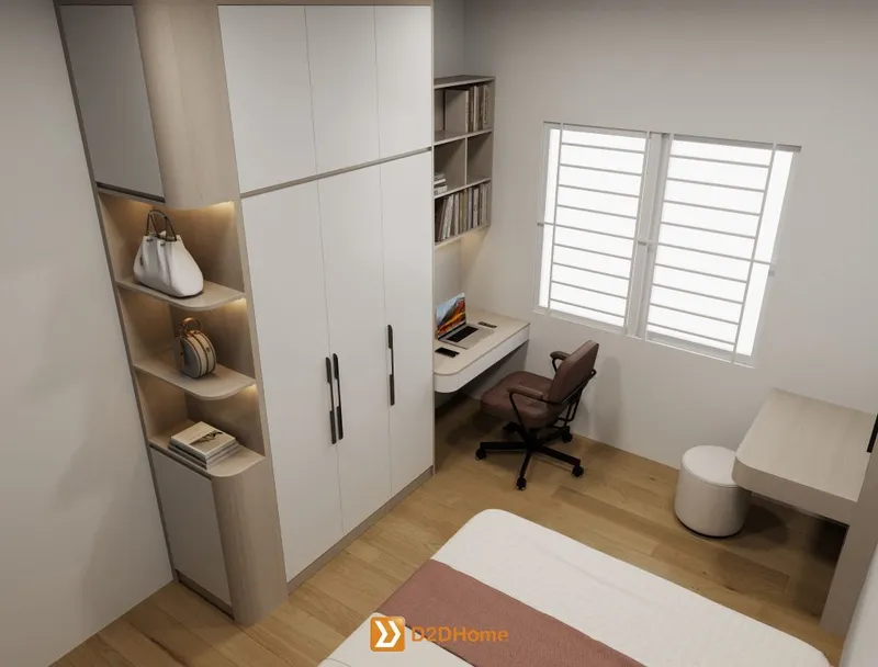 Sơn kỳ phường Tân Phú căn hộ 2 phòng ngủ nhà chị Loan - Ảnh 15