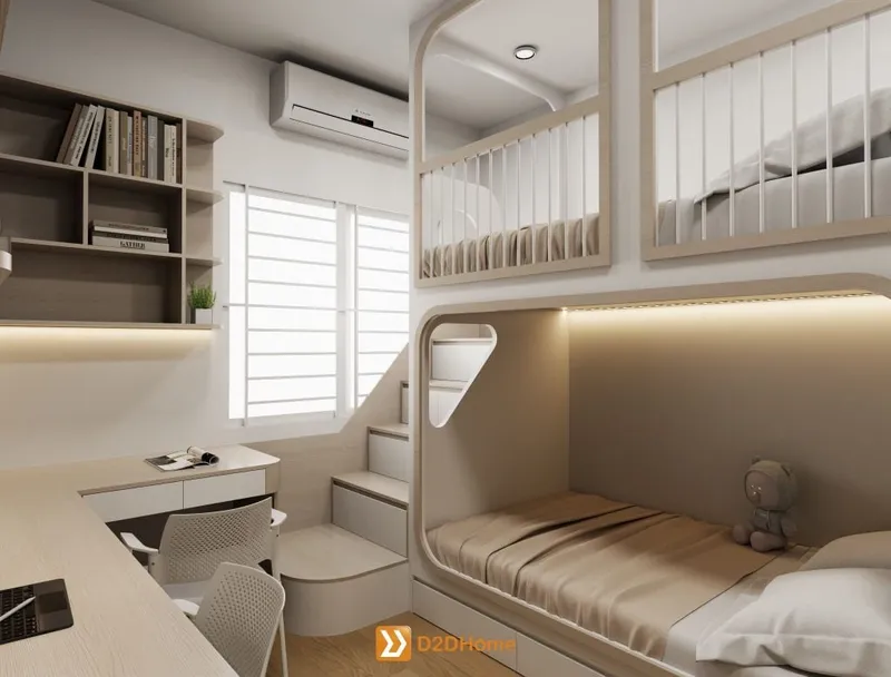 Sơn kỳ phường Tân Phú căn hộ 2 phòng ngủ nhà chị Loan - Ảnh 20