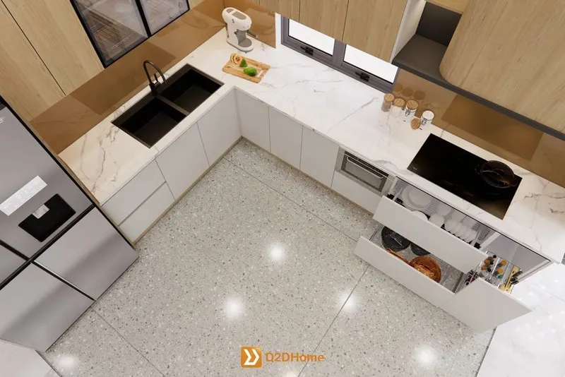 Nhà phố phường Bình Dương 3 phòng ngủ nhà anh Đức - Ảnh 12