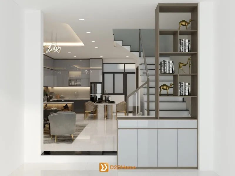 Nhà phố TP. Thủ Đức 3 phòng ngủ nhà chị Hạnh - Ảnh 2