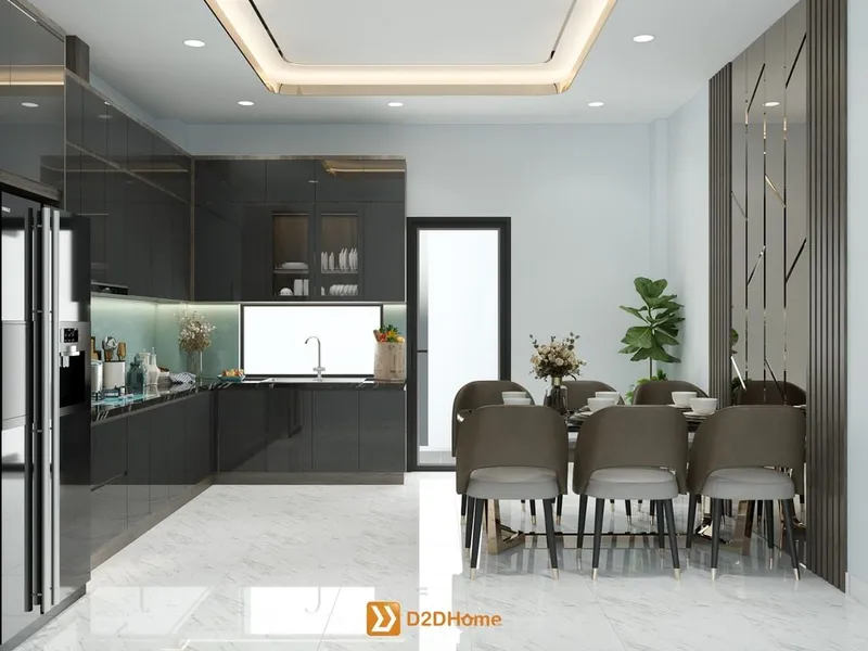 Nhà phố phường Dĩ An 3 phòng ngủ nhà anh Tài - Ảnh 4
