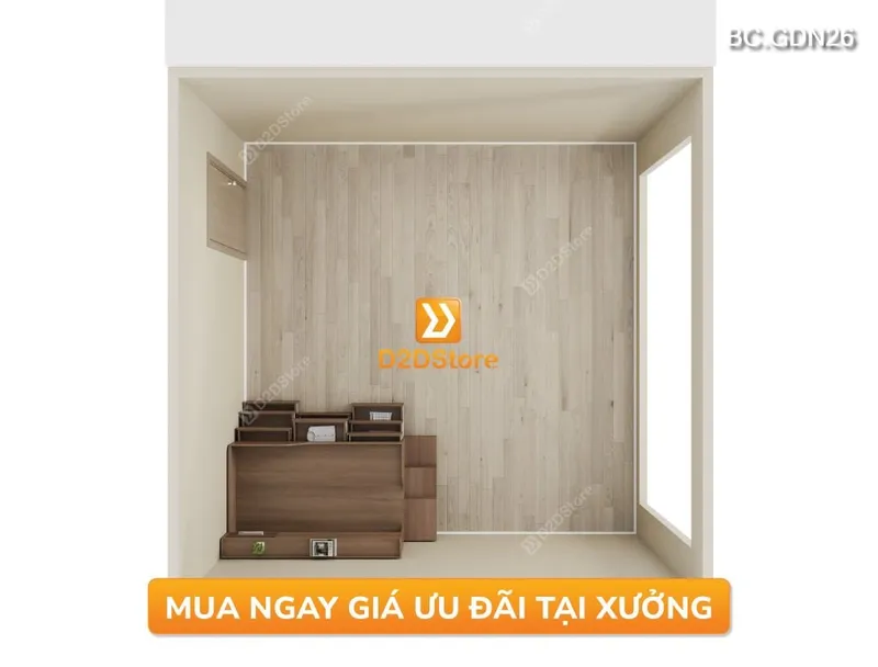 Giường đa năng nhiều ngăn kéo BC.GDN26 - Ảnh 14