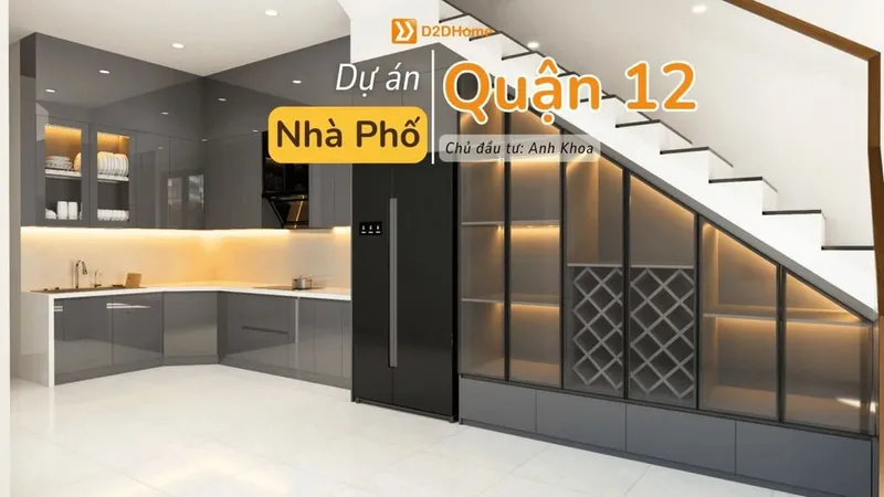 Nhà phố phường Thới An 2 phòng ngủ nhà anh Khoa - Ảnh 1