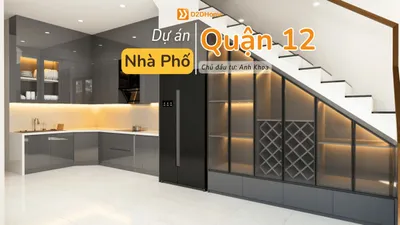 Nhà phố phường Thới An 2 phòng ngủ nhà anh Khoa