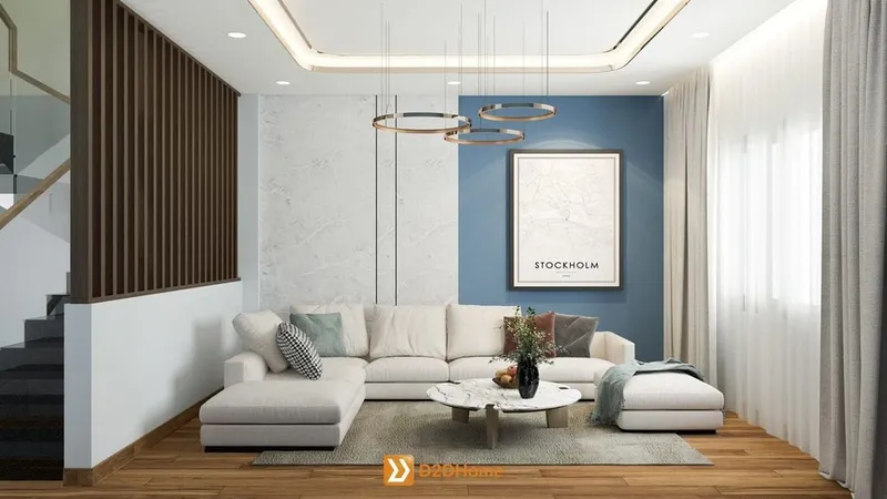 Nhà phố phường Dĩ An 3 phòng ngủ nhà anh Tài - Ảnh 2