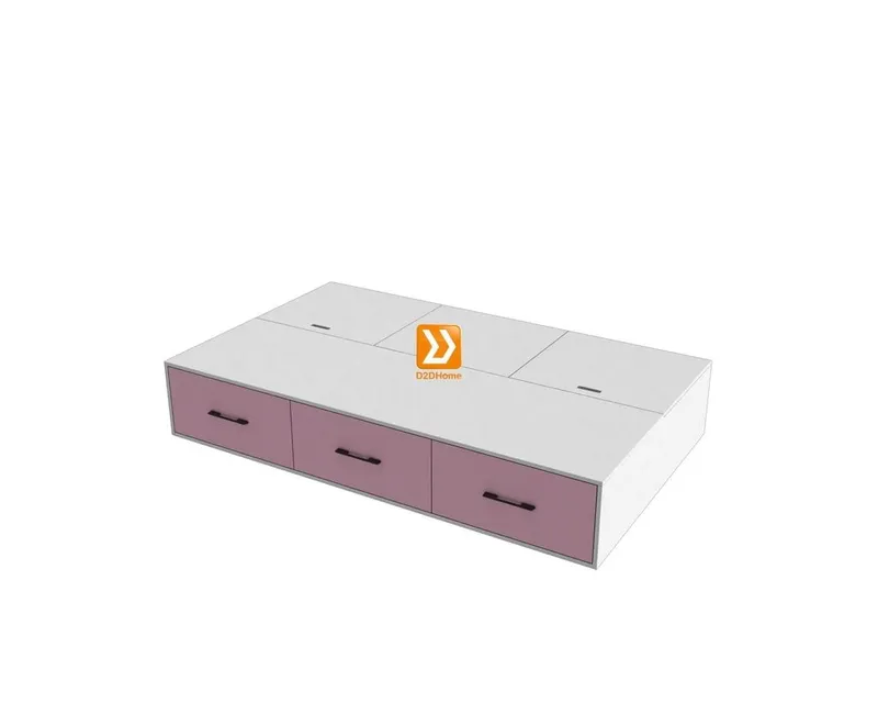 Hệ tủ liền giường TLG.02 - Ảnh 6