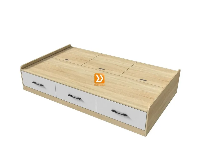 Hệ tủ liền giường TLG.04 - Ảnh 10