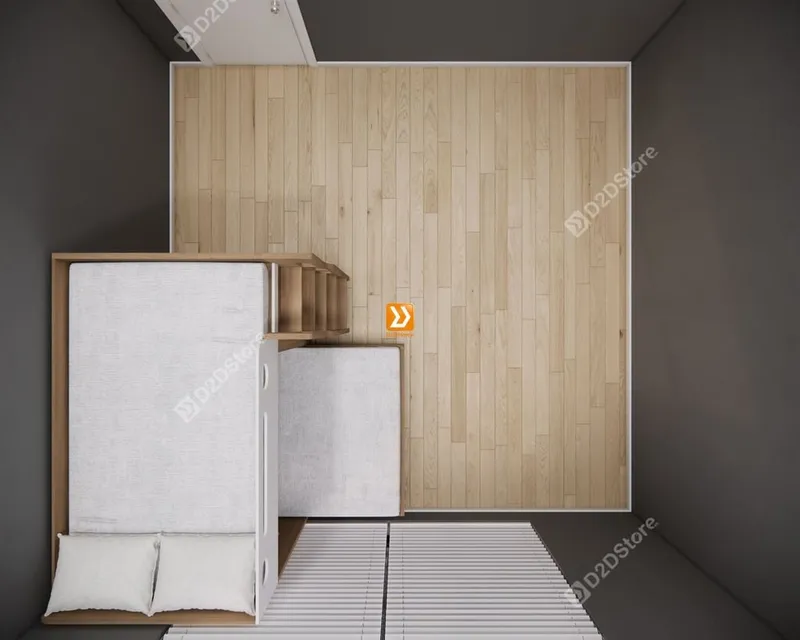 Hệ giường tầng tiêu chuẩn HGT.TC19 - Ảnh 2