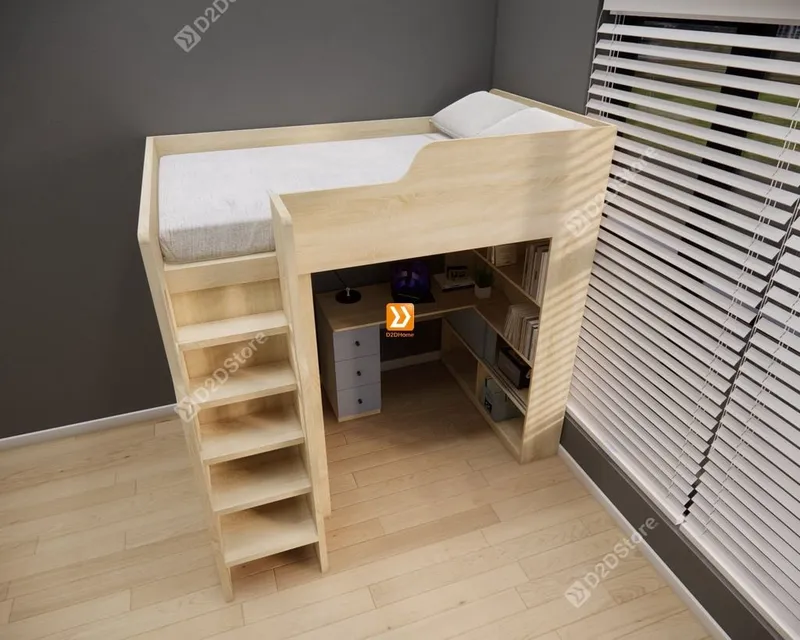 Hệ giường tầng tiêu chuẩn HGT.TC14 - Ảnh 15