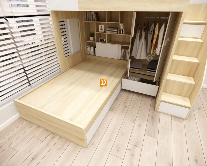 Hệ giường tầng tiêu chuẩn HGT.TC16 - Ảnh 18