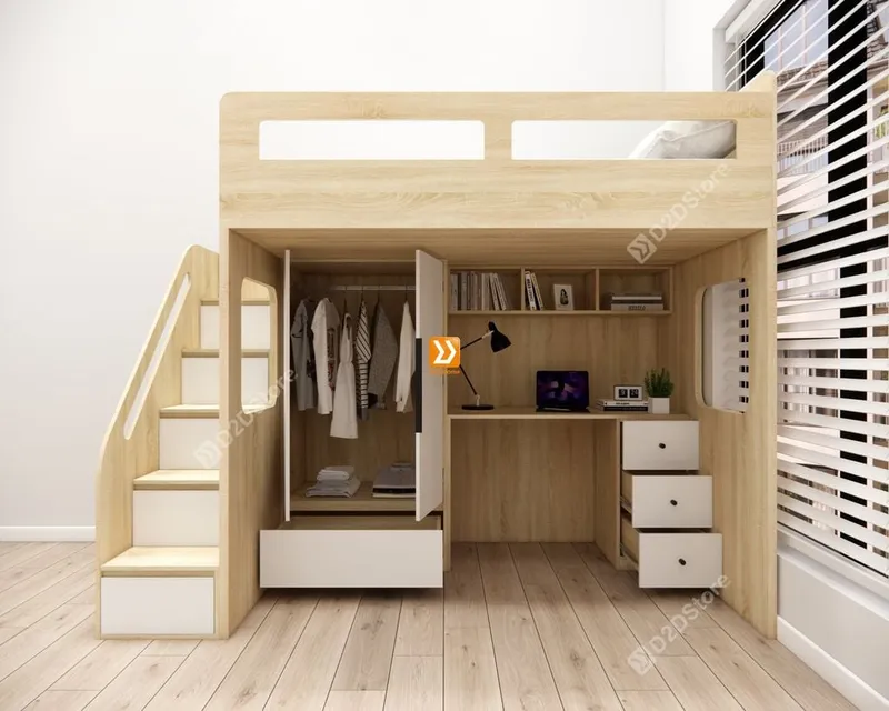 Hệ giường tầng tiêu chuẩn HGT.TC17 - Ảnh 12