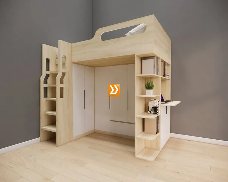 Hệ giường tầng tiêu chuẩn HGT.TC21 - Ảnh 11