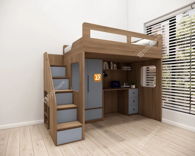 Hệ giường tầng tiêu chuẩn HGT.TC17 - Ảnh 13
