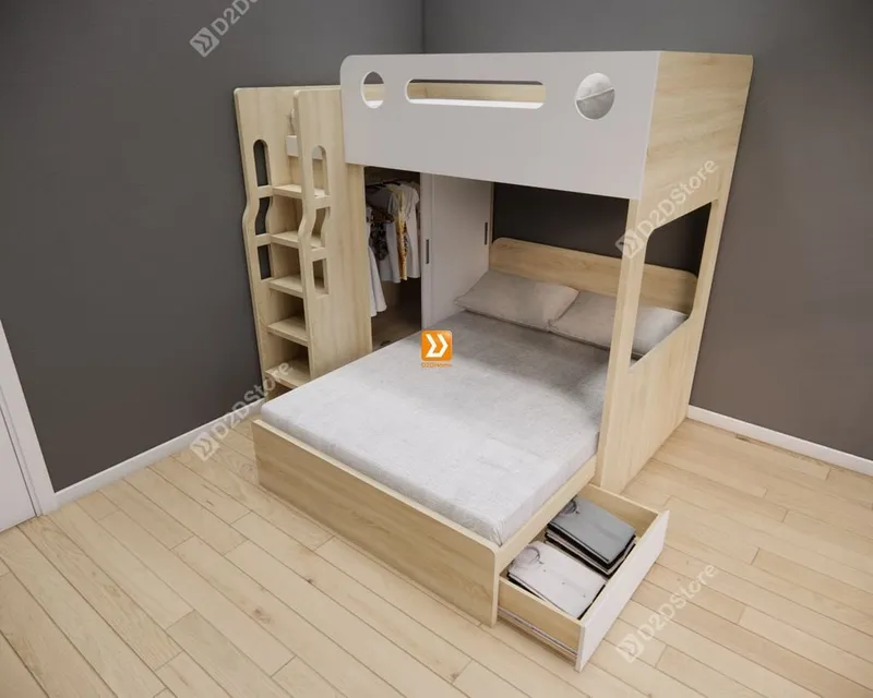 Hệ giường tầng tiêu chuẩn HGT.TC19 - Ảnh 17