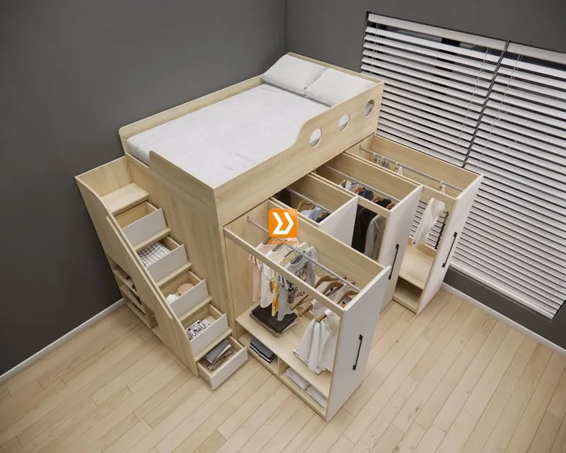 Hệ giường tầng tiêu chuẩn HGT.TC20 - Ảnh 16