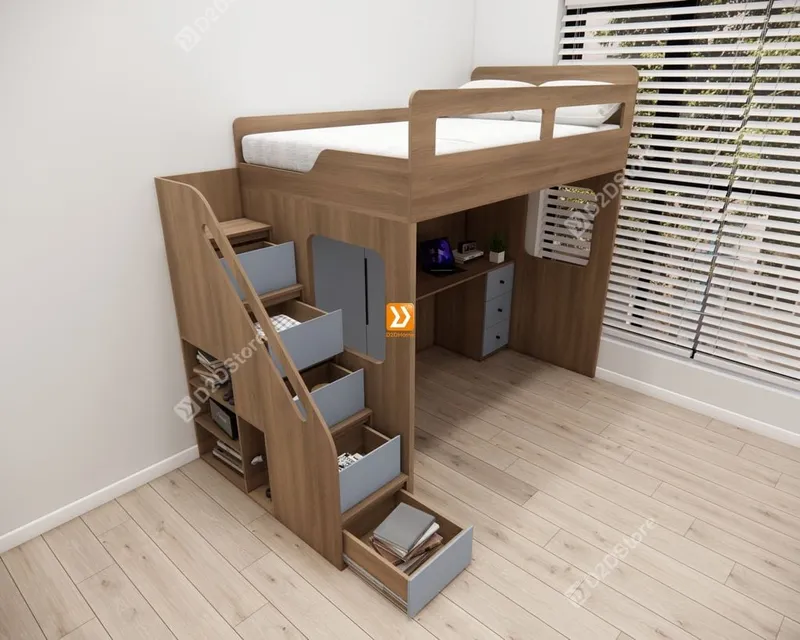 Hệ giường tầng tiêu chuẩn HGT.TC17 - Ảnh 14