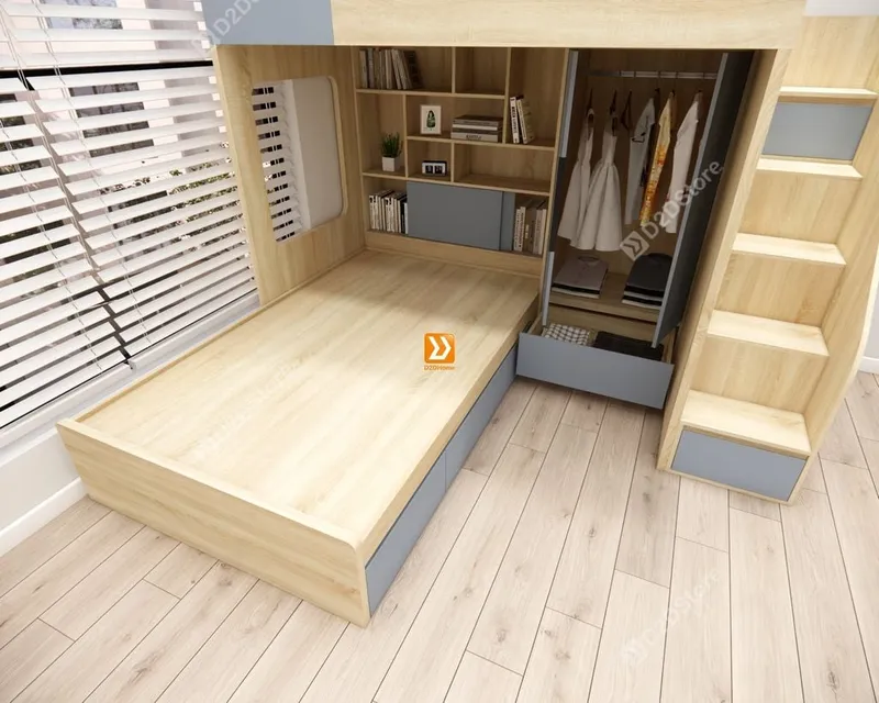 Hệ giường tầng tiêu chuẩn HGT.TC16 - Ảnh 12