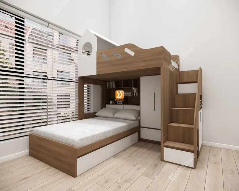 Hệ giường tầng tiêu chuẩn HGT.TC16 - Ảnh 1