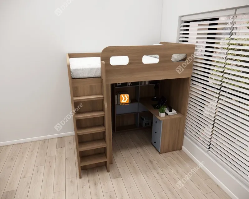 Hệ giường tầng tiêu chuẩn HGT.TC18 - Ảnh 1