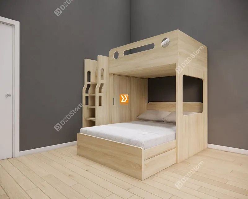Hệ giường tầng tiêu chuẩn HGT.TC19 - Ảnh 1