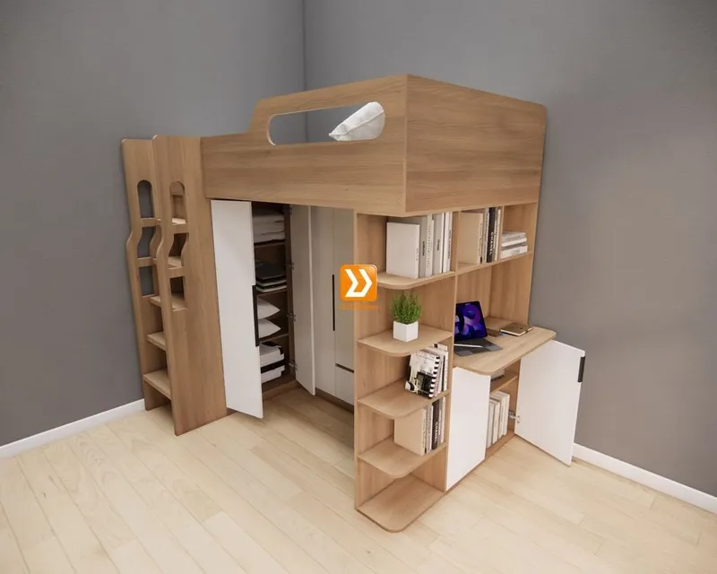 Hệ giường tầng tiêu chuẩn HGT.TC21 - Ảnh 15