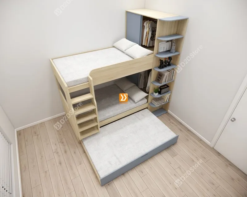 Hệ giường tầng tiêu chuẩn HGT.TC13 - Ảnh 8