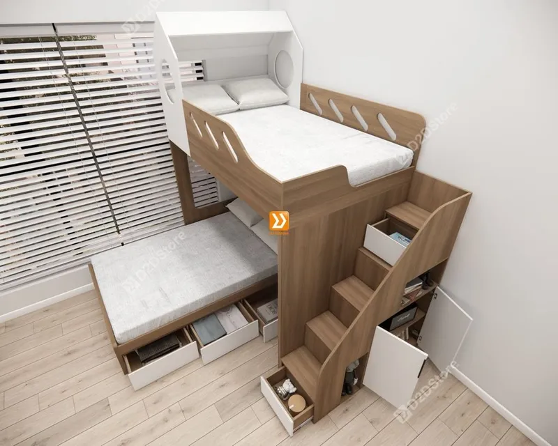 Hệ giường tầng tiêu chuẩn HGT.TC16 - Ảnh 13