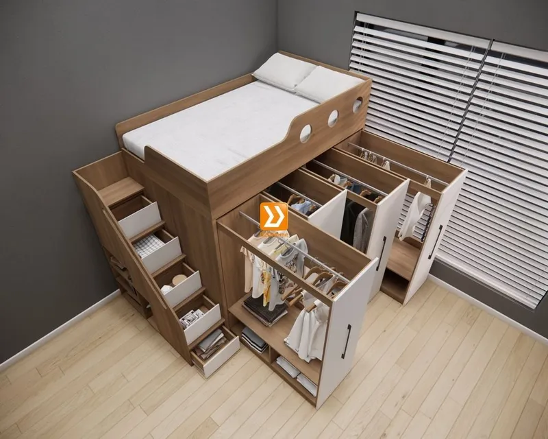 Hệ giường tầng tiêu chuẩn HGT.TC20 - Ảnh 1