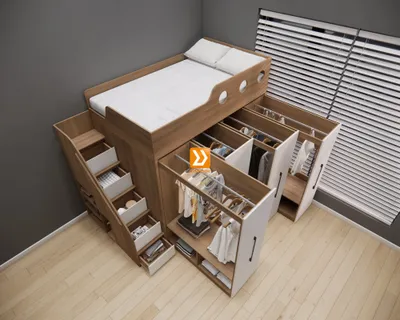 Hệ giường tầng tiêu chuẩn HGT.TC20