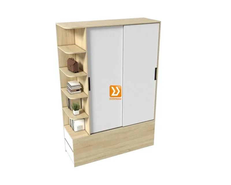 Hệ tủ liền giường TLG.08 - Ảnh 5