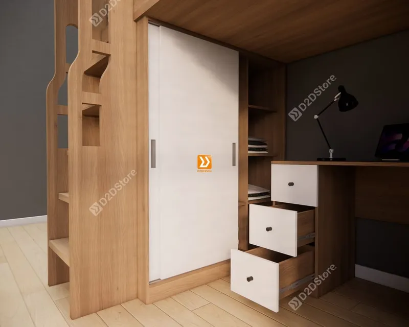 Hệ giường tầng tiêu chuẩn HGT.TC14 - Ảnh 5
