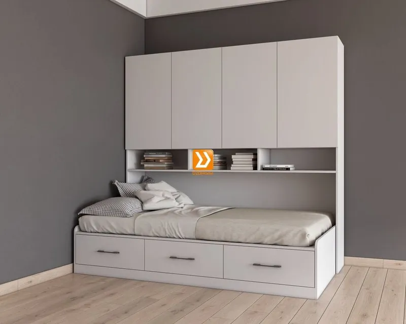 Hệ tủ liền giường TLG.04 - Ảnh 4