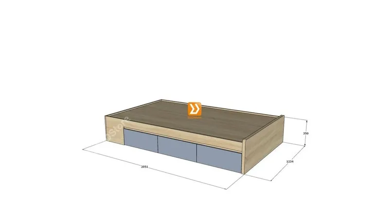Hệ giường tầng tiêu chuẩn HGT.TC16 - Ảnh 3