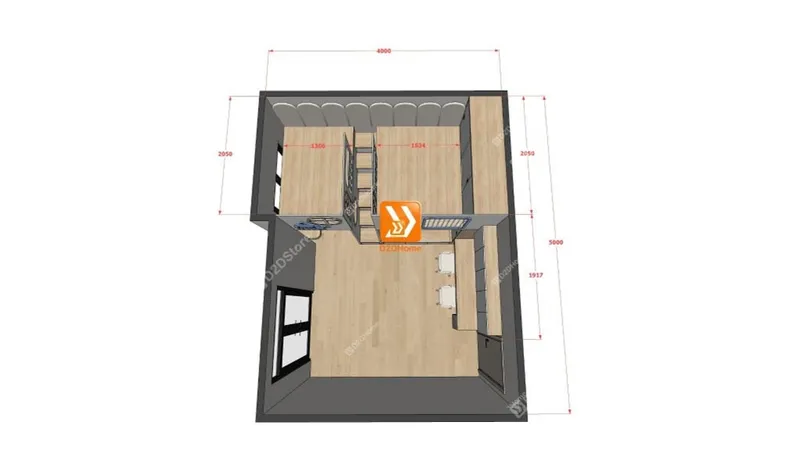 Phòng ngủ giường tầng cho 3 bé trai nhà chị Phương Ly - Ảnh 5