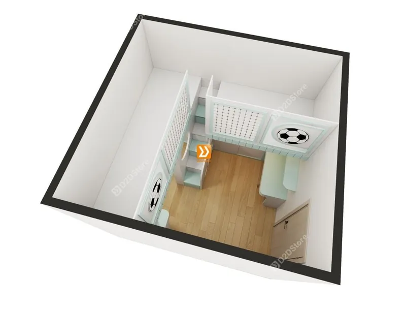 Phòng ngủ giường tầng cho 2 bé trai nhà chị Nguyệt Hiền - Ảnh 19
