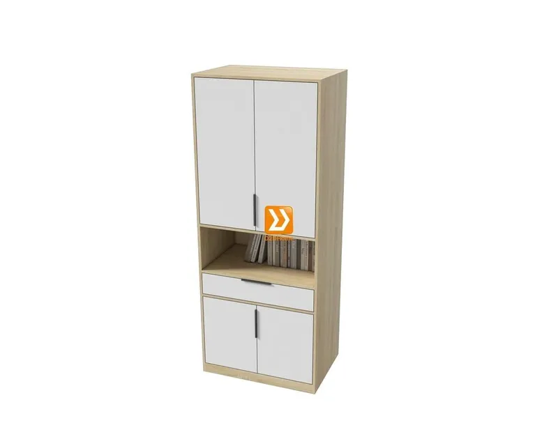Hệ giường tủ bàn kết hợp cho phòng nhỏ 8m2 nhà chị Hồng Mơ - Ảnh 3