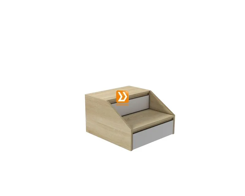 Hệ giường tủ bàn kết hợp cho phòng nhỏ 8m2 nhà chị Hồng Mơ - Ảnh 6