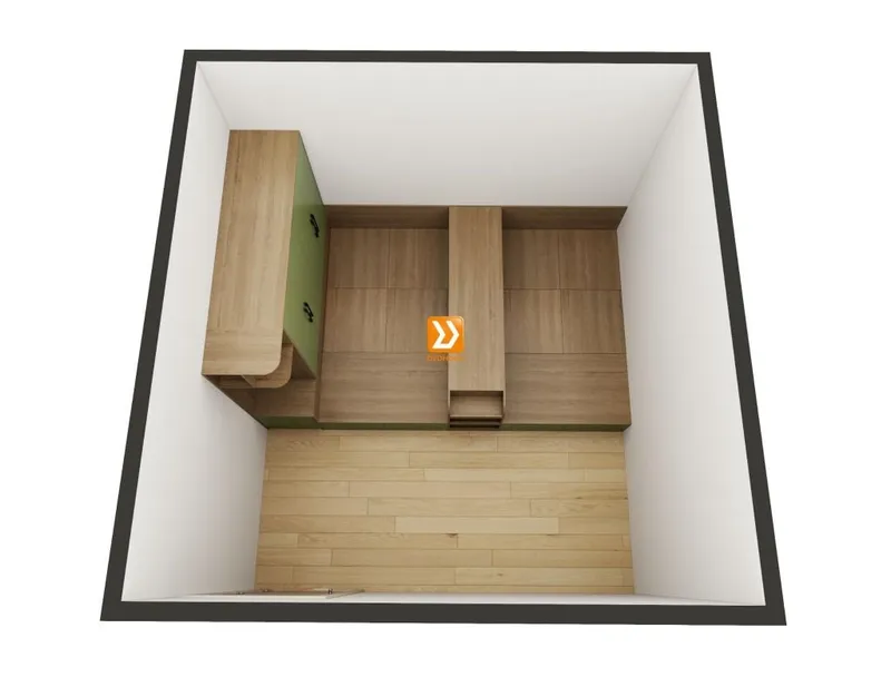 Hệ giường tủ đối xứng cho 2 bé trai nhà chị Tâm Tâm - Ảnh 1