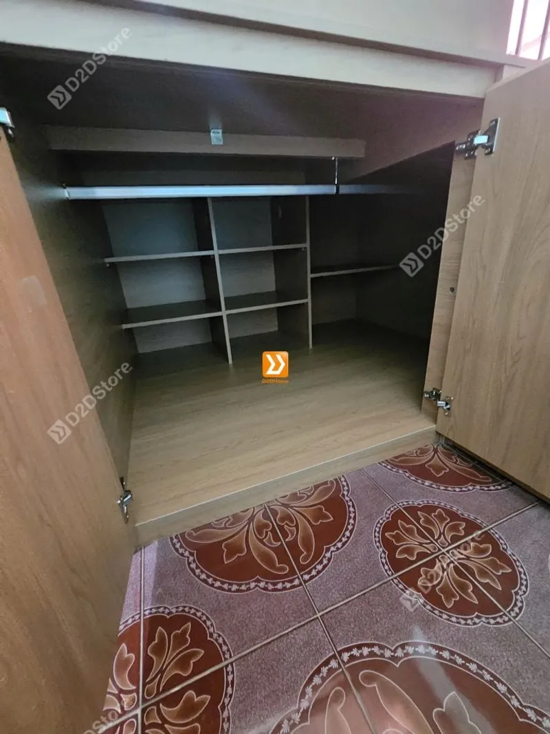 Giường thông minh tích hợp nhiều công năng tủ áo ngăn kéo kệ sách mã GTM.DN01 - Ảnh 11