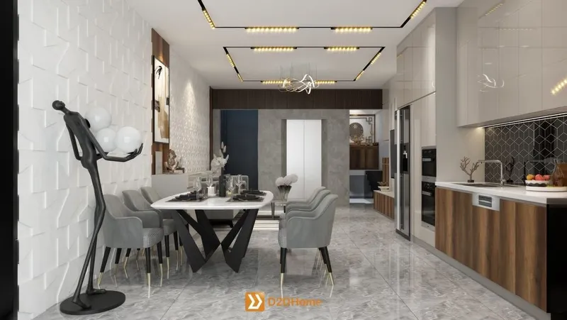 Nhà phố phường Dĩ An 3 phòng ngủ nhà anh Chung - Ảnh 9