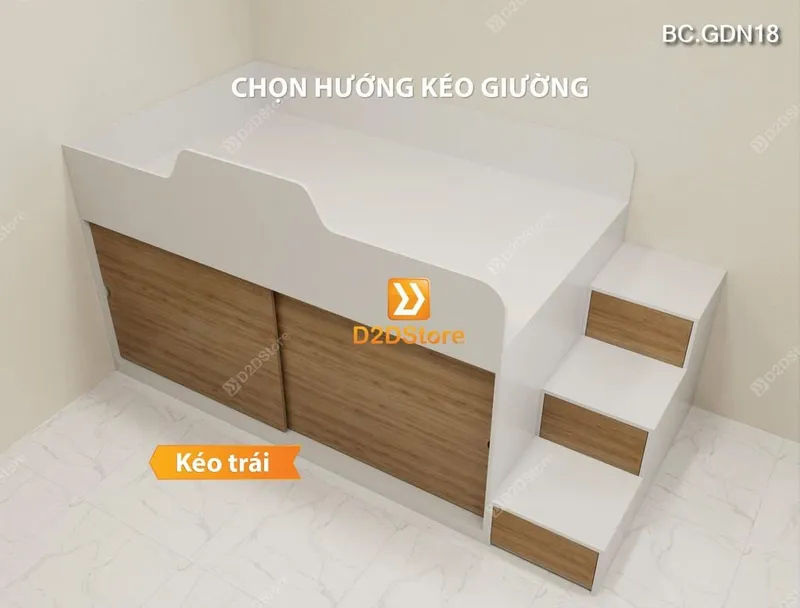 Giường đa năng nhiều kích thước mã BC.GDN18 - Ảnh 4