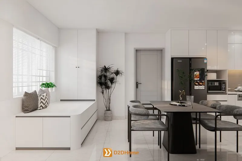 Chung cư Hiệp Thành căn hộ 3 phòng ngủ nhà chị Kiều - Ảnh 5