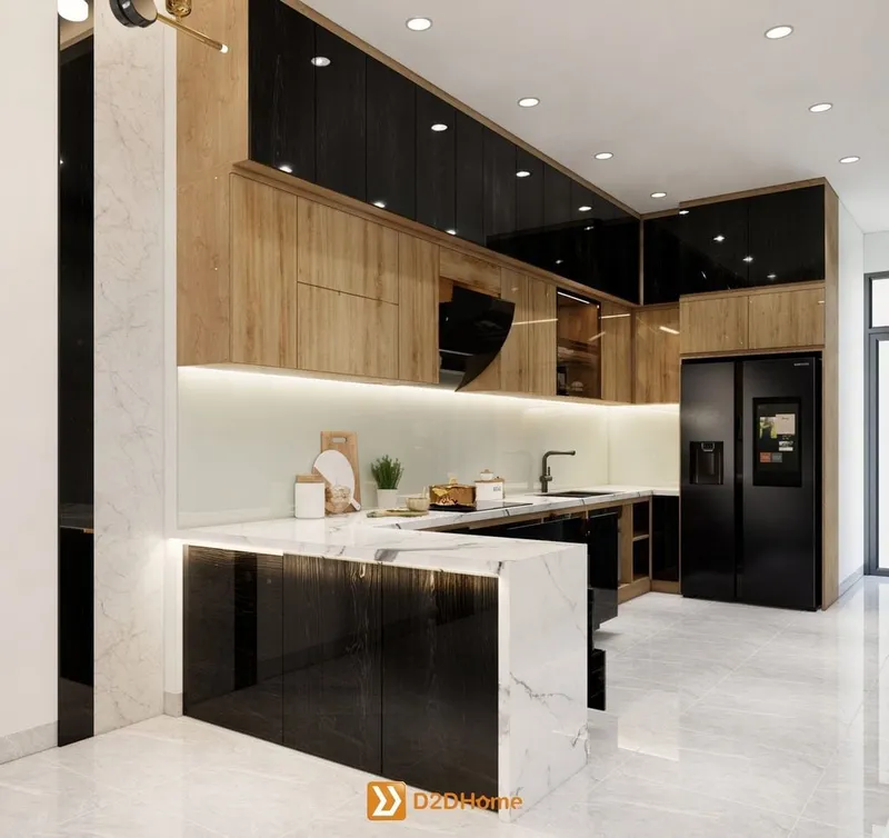 Nhà phố phường Bình Thạnh 3 phòng ngủ nhà chị Hải Âu - Ảnh 4
