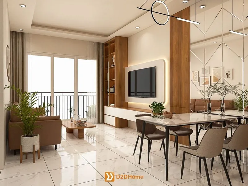 Chung cư 2 phòng ngủ nhà anh Vũ ở phường Bình Thạnh - Ảnh 8